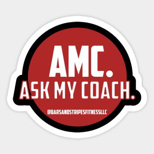 BSF - Ask My Coach Sticker